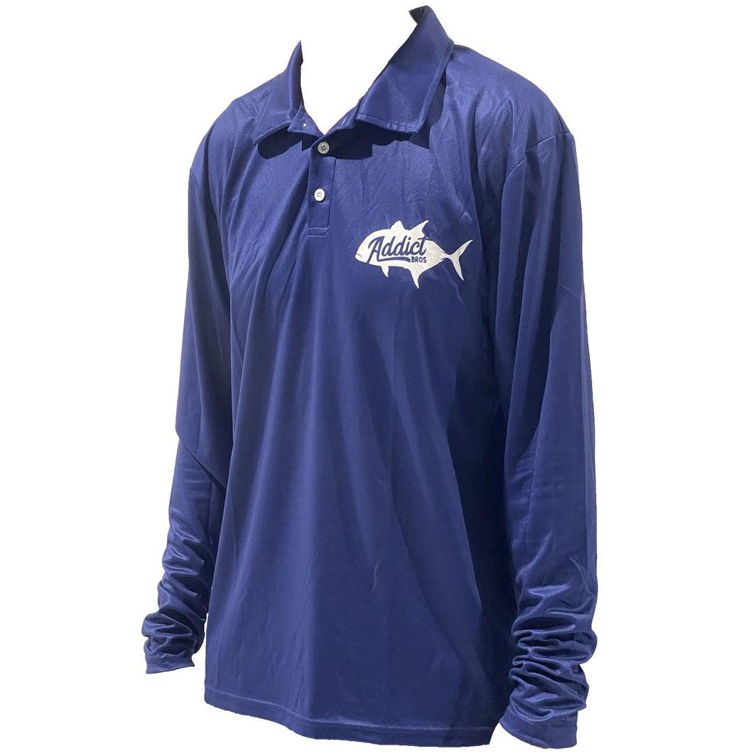 GT Navy Pro Fishing Shirt